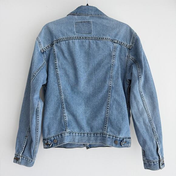 Vintage Levis Denim Trucker Jacket Medium 70507 Type 3 III Blue Jean 90s - Picture 6 of 11